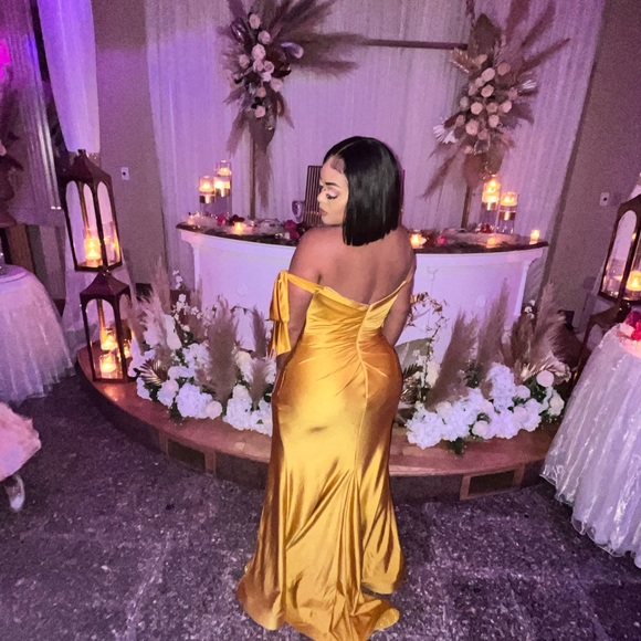 Gold Formal Dress - Picture 5 of 5